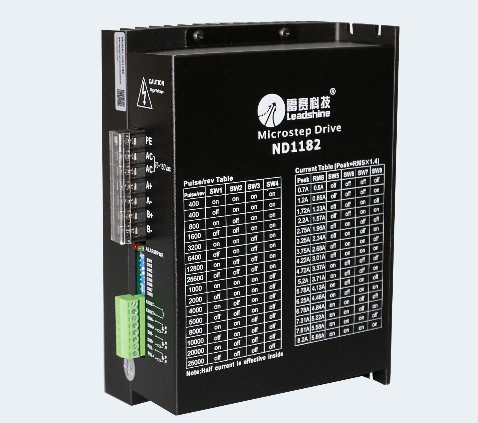 ND1182 <BR> 步进驱动器