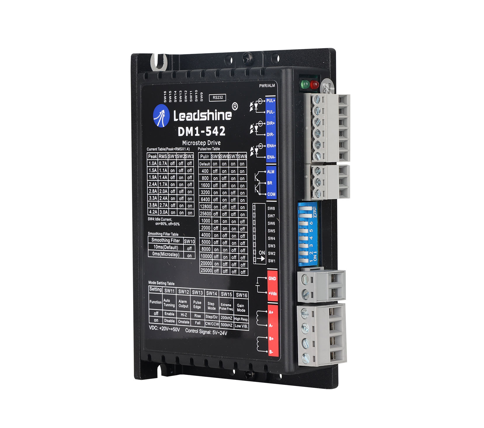 DM1-542  <br>通用型数字步进驱动器（全国产化）