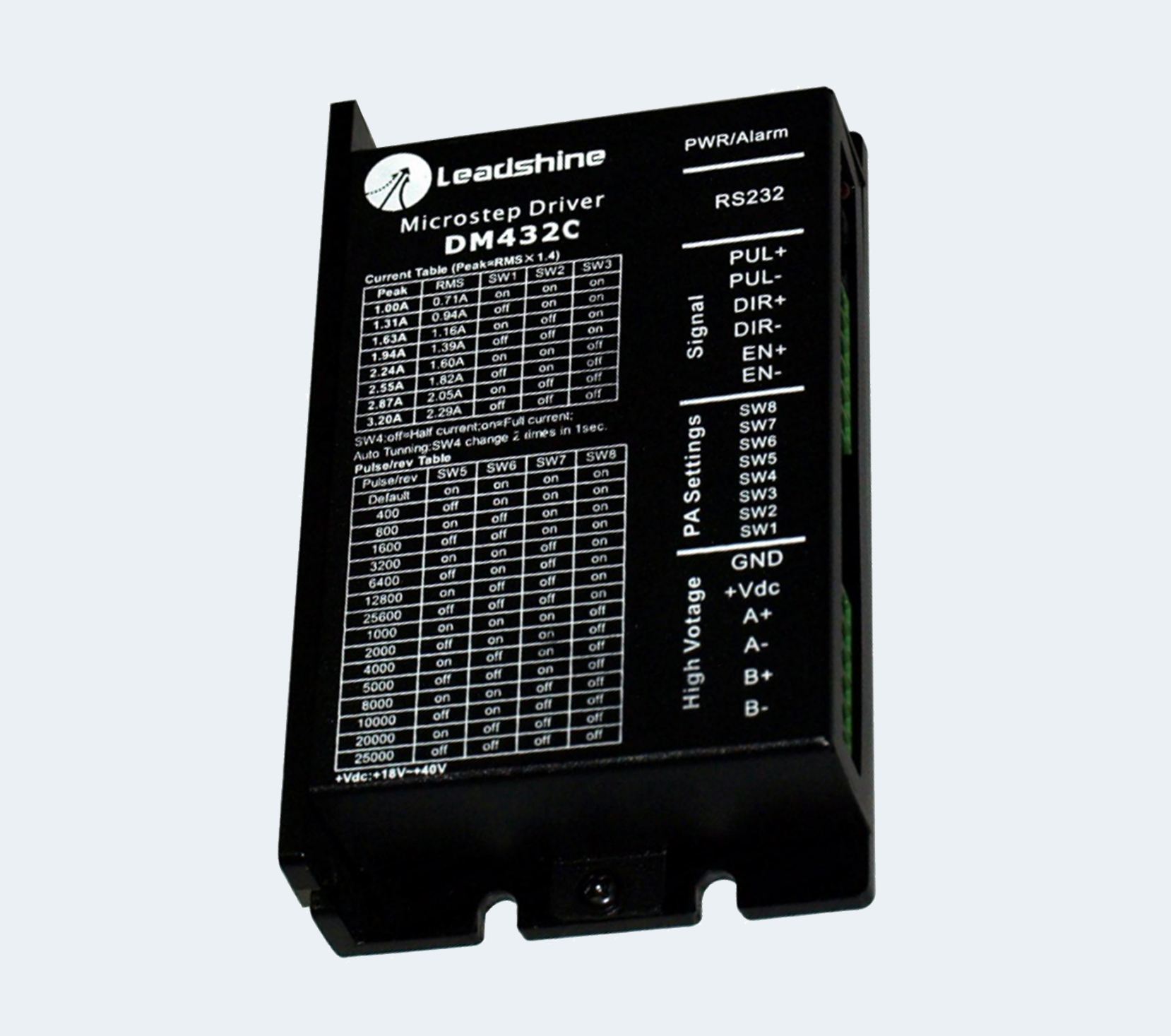 DM432C  <br> 通用型数字步进驱动器