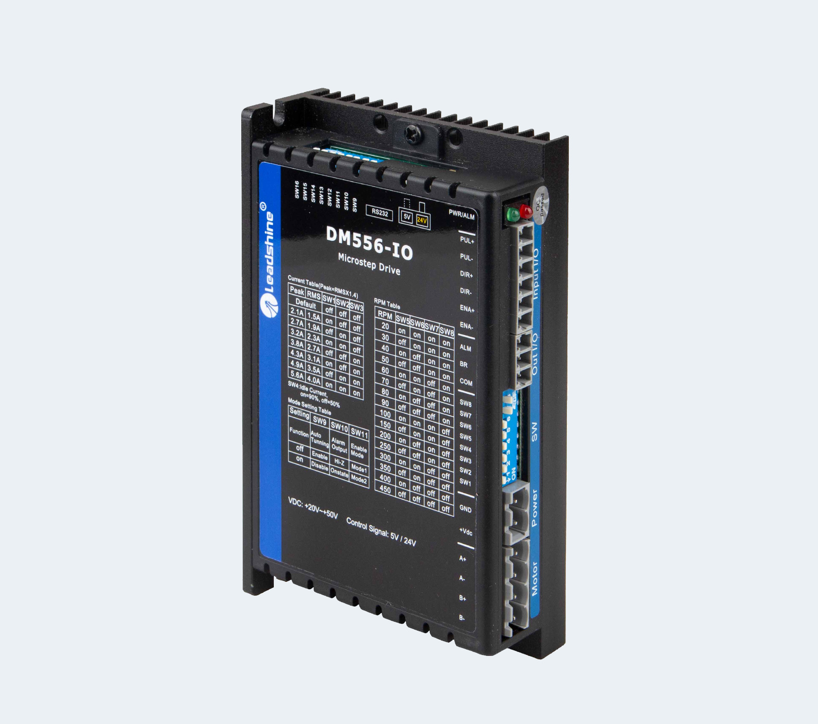 DM556-IO (V3.0)<br> 步进电机驱动器DM556-IO(V3.0)